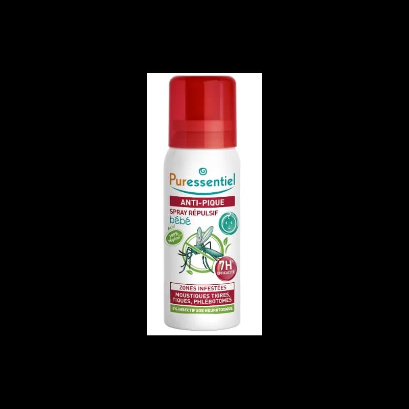 PURESSENTIEL ANTI PIQUE SPRAY RÉPULSIF BEBE 60ML