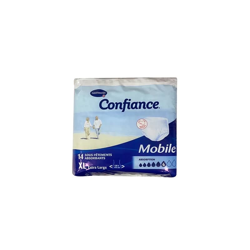 HARTMANN CONFIANCE MOBILE 6GT TAILLE  XL/JOUR (T 54-60) X14 - 915704