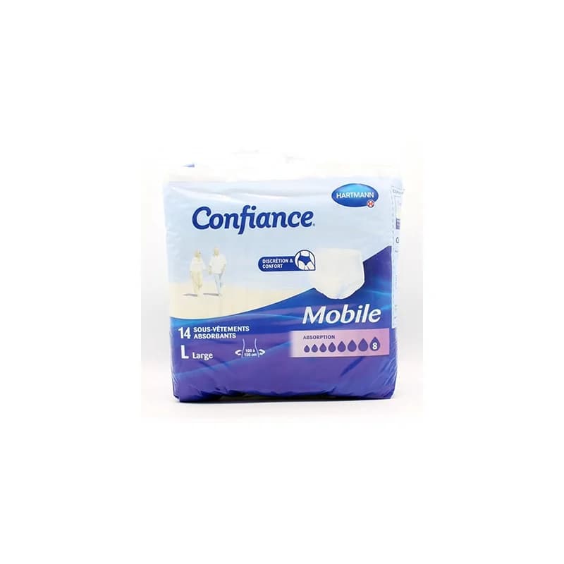 HARTMANN CONFIANCE MOBILE 8GT TAILLE L/NUIT (T 46-52) X14 - 915723