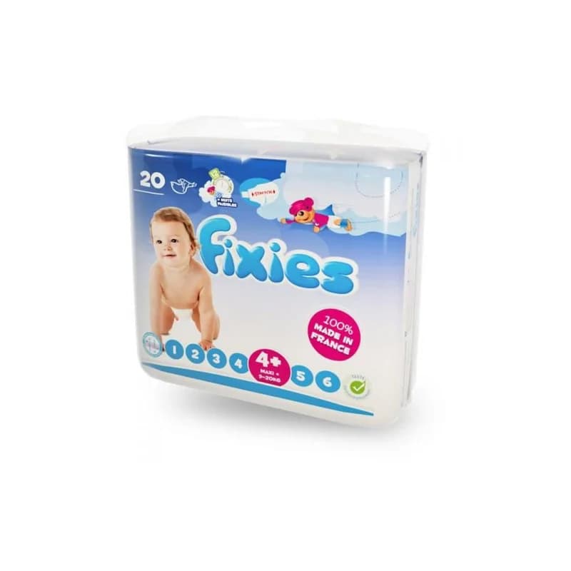HARTMANN Fixies Dry Skin Changes bébé maxi 9 à 20kg 20U