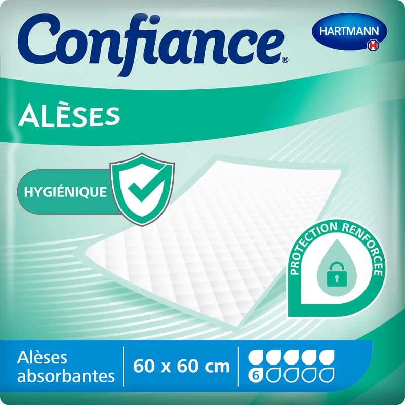 HARTMANN CONFIANCE ALÉSE 6GT 60X60 X30  - 161092