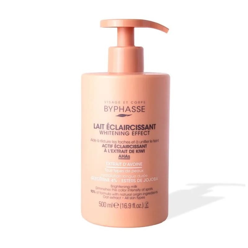 BYPHASSE LAIT ÉCLAIRCISSANT À L’EXTRAIT D’AVOINE 500ML