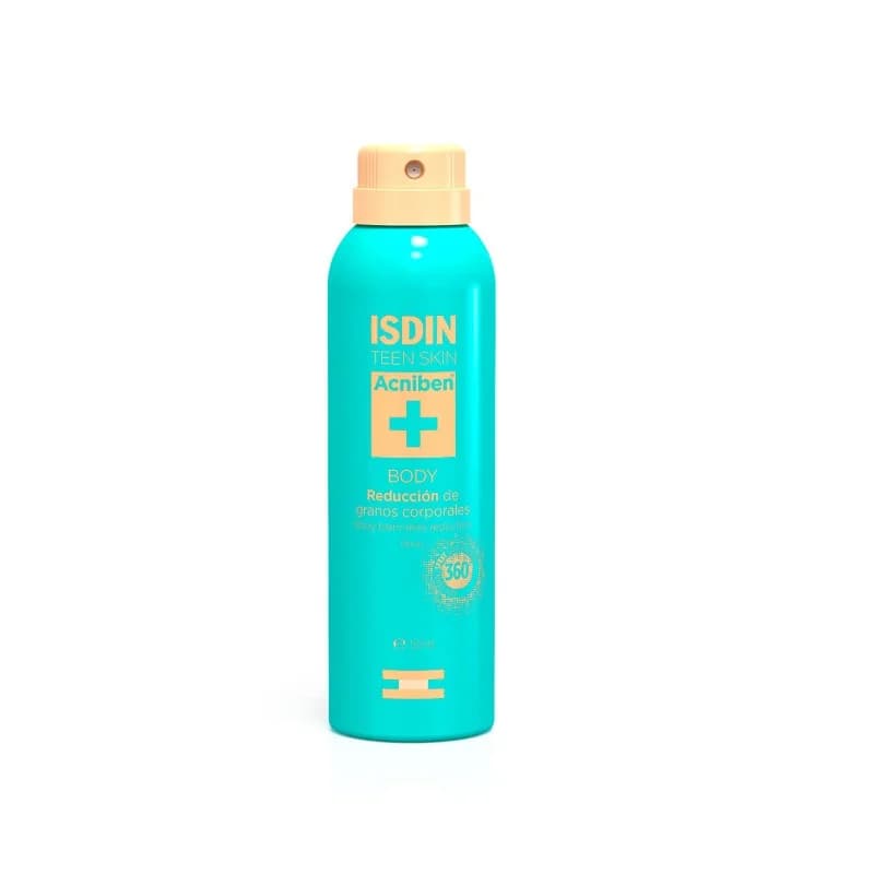 ISDIN TEEN SKIN ACNIBEN + SPRAY BOUTONS DU CORPS 150 ML
