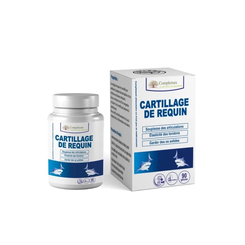 Complemax Cartillage De Requin 400mg 90 Gelules