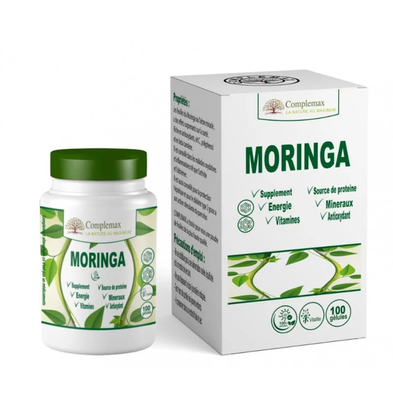 Complemax Moringa 400mg 90 gelules