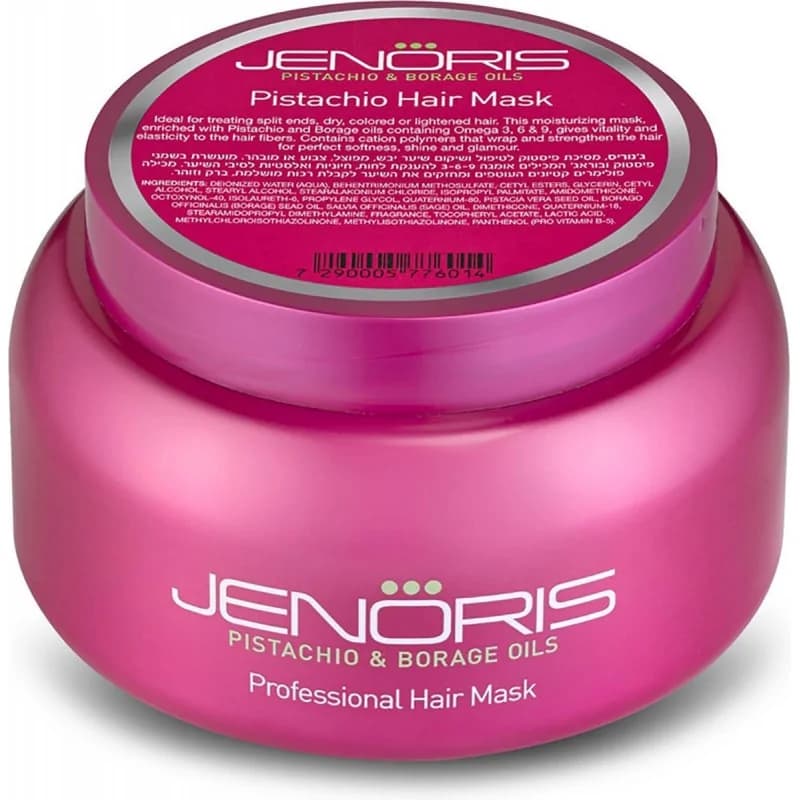 Jenoris Masque Capillaire A La Pistache 500ml