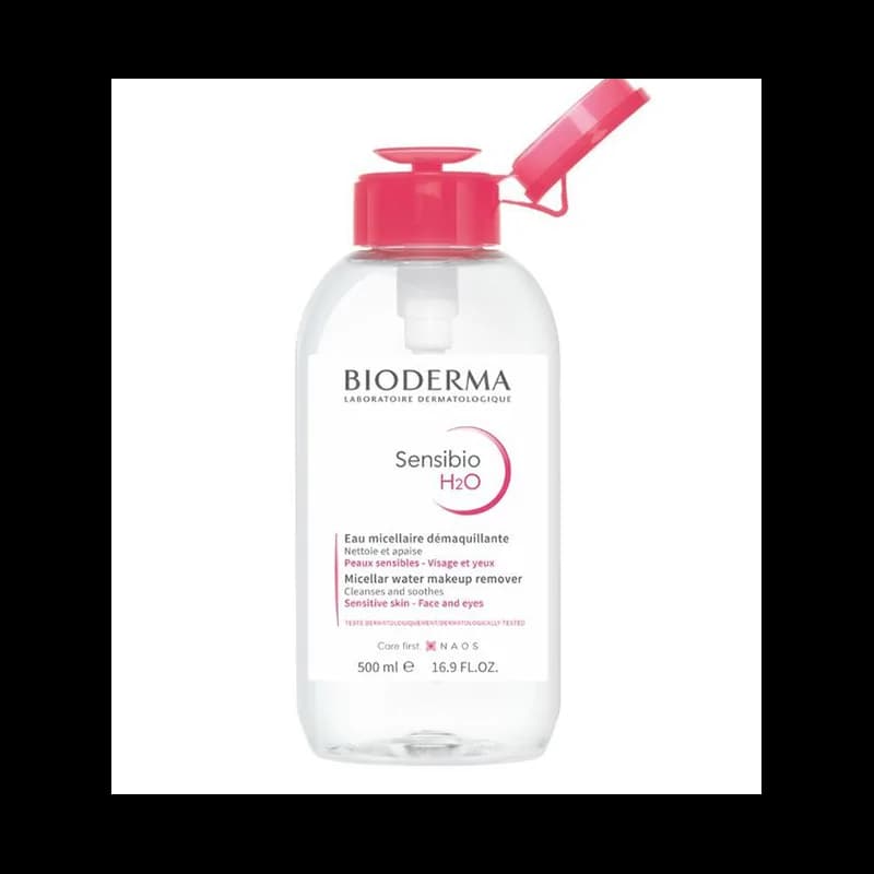 BIODERMA SENSIBIO H2O POMPE INVERSEE 500ML