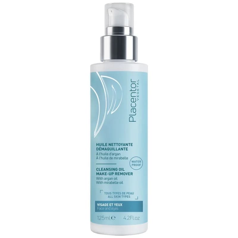 PLACENTOR  Huile nettoyante démaquillante visage et yeux 125ml