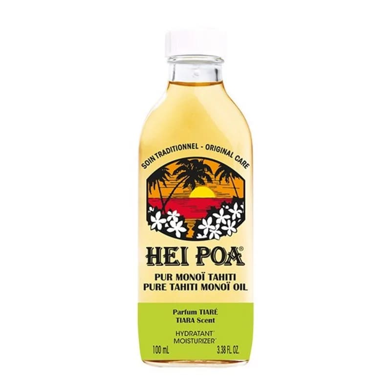 Hei Poa Soins traditionneles multi-usage pur monoï tahiti-parf tiare 100ml
