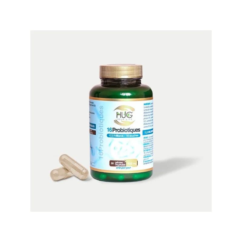 HUG 16 BIOTIQUES 30 GELULES 522 MG