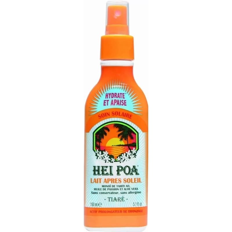 Hei Poa Lait après soleil -Parfum Tiari 150ml