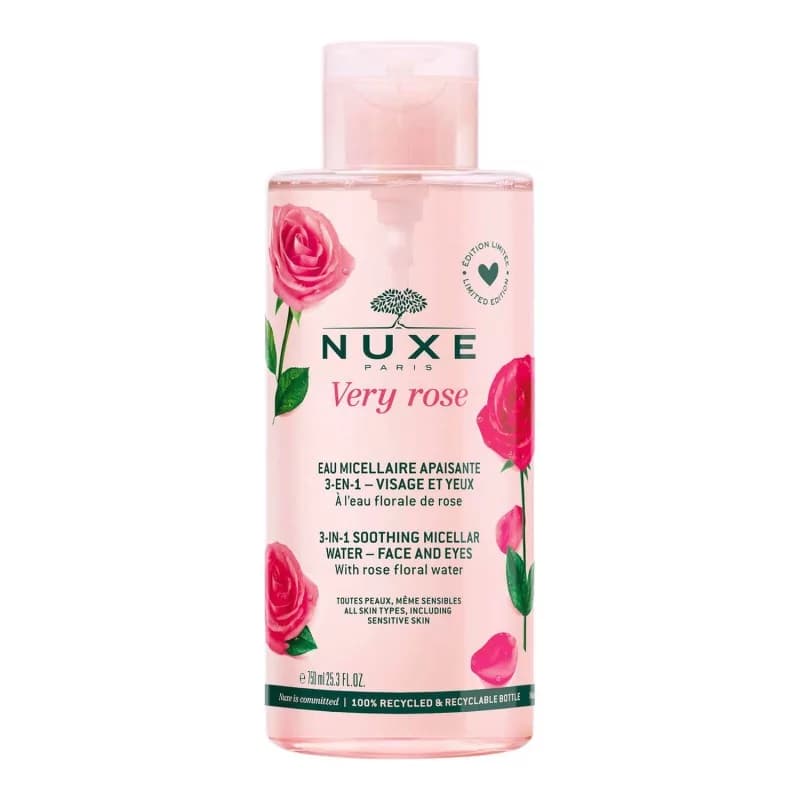 Nuxe Very Rose -  Eau Démaquillante Micellaire 750ML
