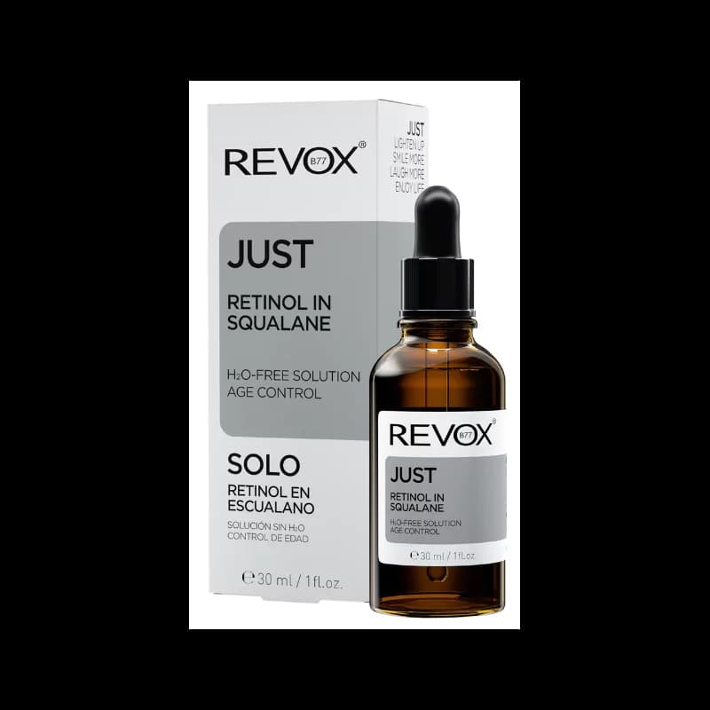 REVOX B77 JUST RETINOL IN SQUALANE H20-FREE SOLUTION AGE CONTROL, 30ml