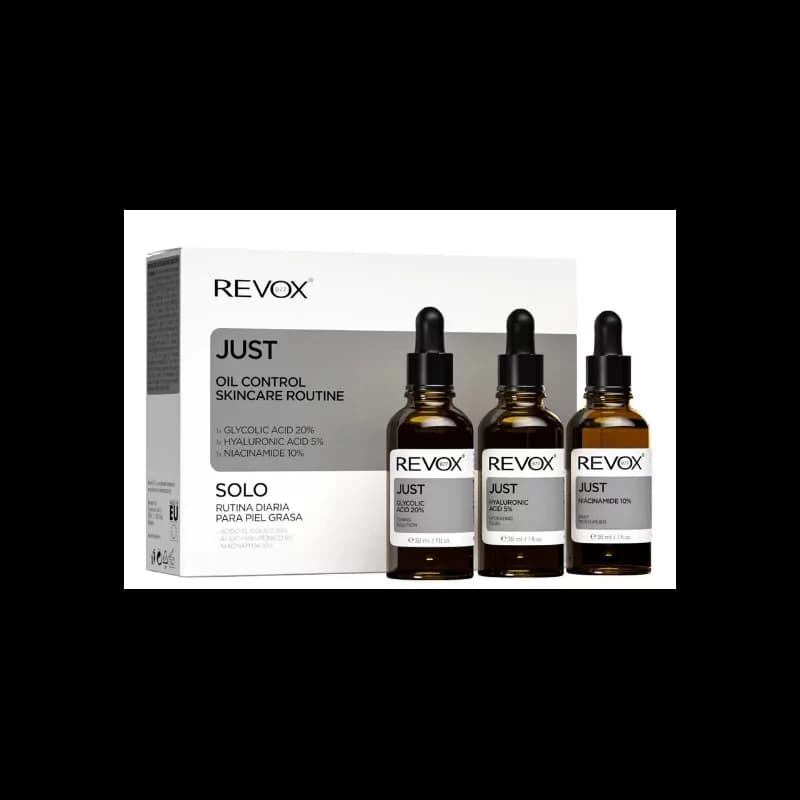 REVOX B77 JUST Routine de Soins de la Peau pour le Contrôle du Sébum 3*30ml