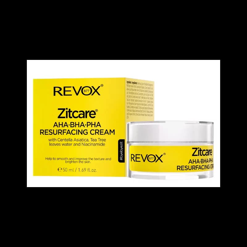 REVOX B77 ZITCARE AHA.BHA.PHA. RESURFACING CREAM, 50ml