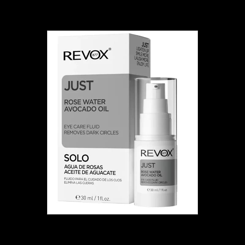 REVOX B77 JUST Fluide Contour des Yeux à L'huile D'avocat et à L'eau de Rose 30 ml