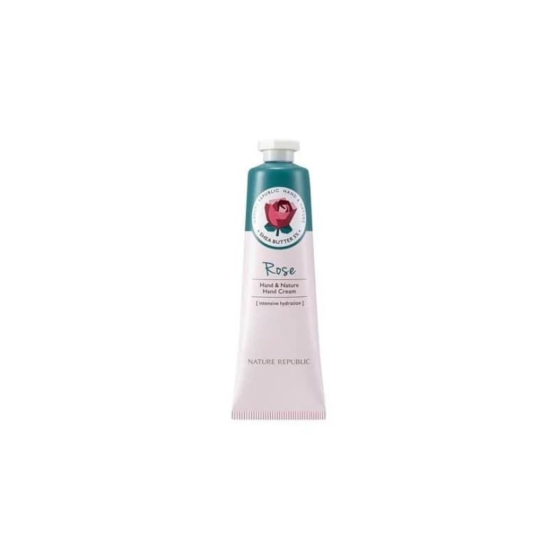 NATURE REPUBLIC HAND & NATURE ROSE HAND CREAM 30 ML