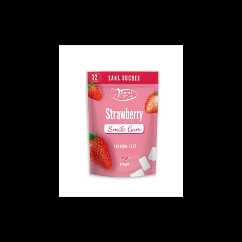 Denti Smile Chewing Gums Fraise Sans Sucres 32