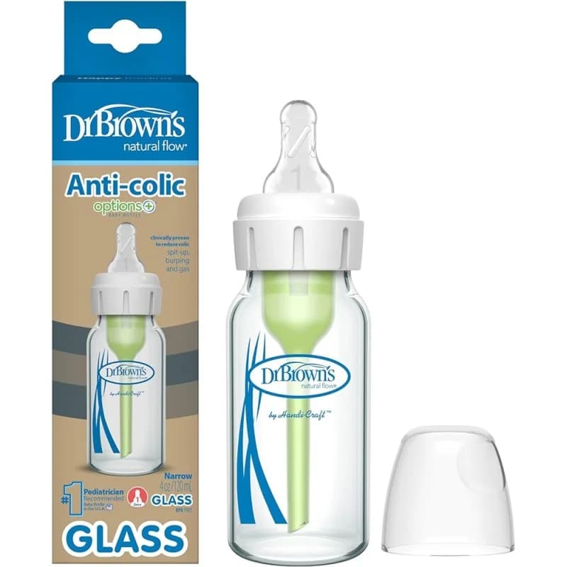 Dr Brown’s Biberon Cole Etroit En Verre 120ml SB41001