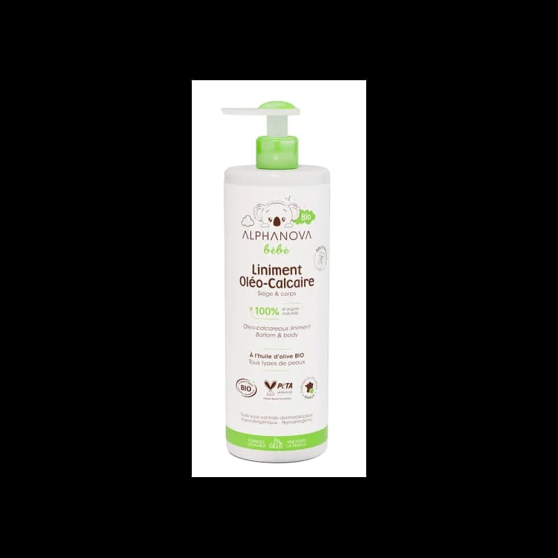 ALPHANOVA LINIMENT BÉBÉ BIO OLÉO-CALCAIRE 400ml