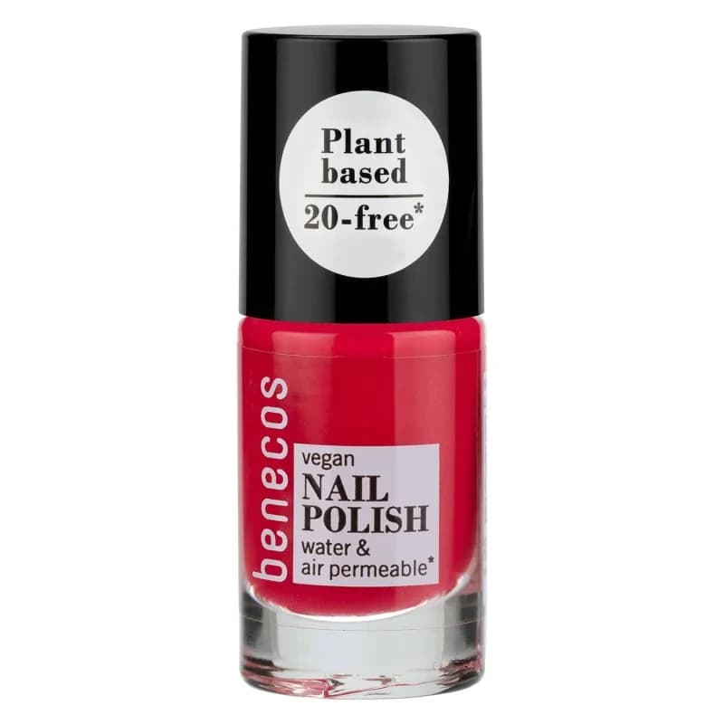 BENECOS NAIL POLISH - HOT SUMMER - PERMÉABLE À L'EAU ET À L'OXYGÈNE 5ML