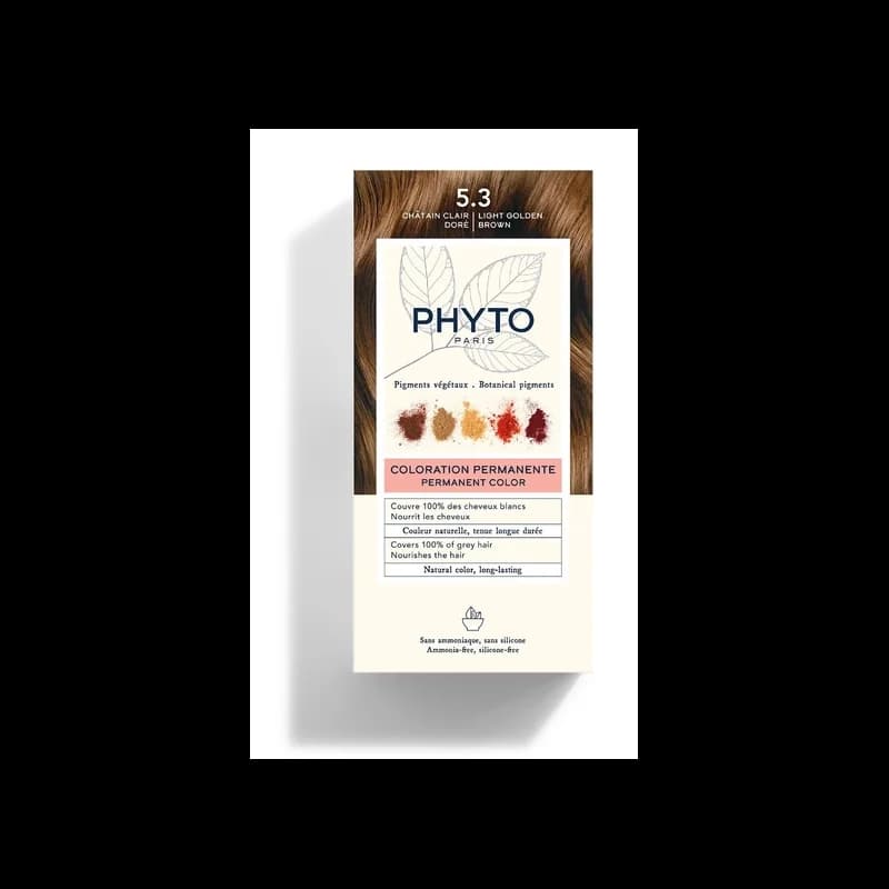 PHYTO COLORATION 5.3 CHÂTAIN CLAIR DORÉ