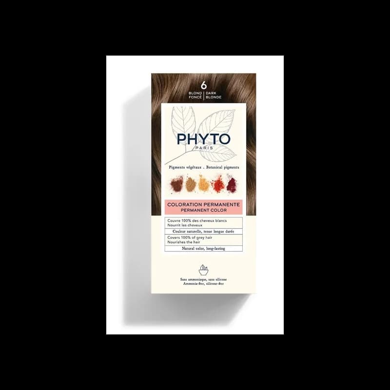 PHYTO COLORATION 6 BLOND FONCÉ