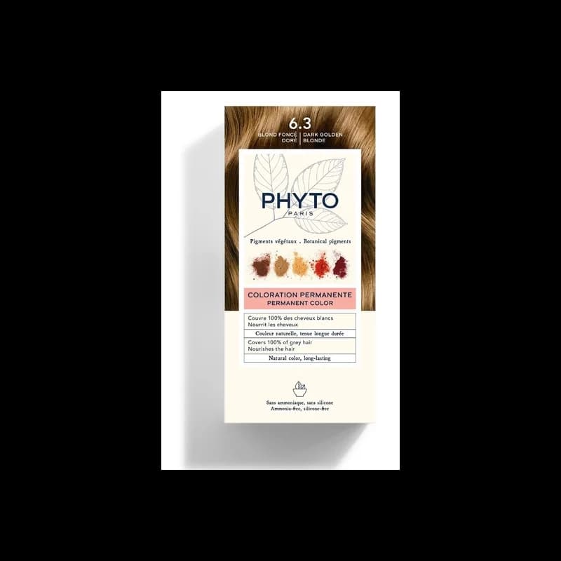 PHYTO COLORATION 6.3 BLOND FONCÉ DORÉ