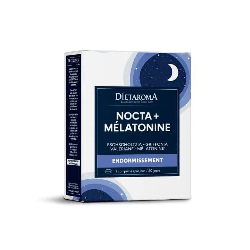 Dietaroma NOCTA + MÉLATONINE 40 comprimés