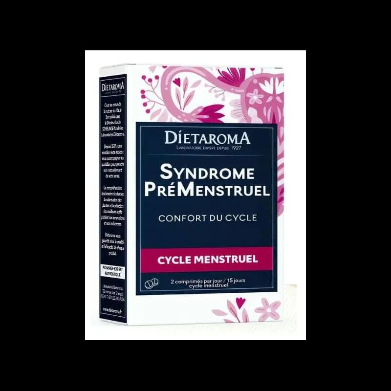 Dietaroma  SYNDROME PRÉMENSTRUEL - CONFORT DU CYCLE 30 comprimés