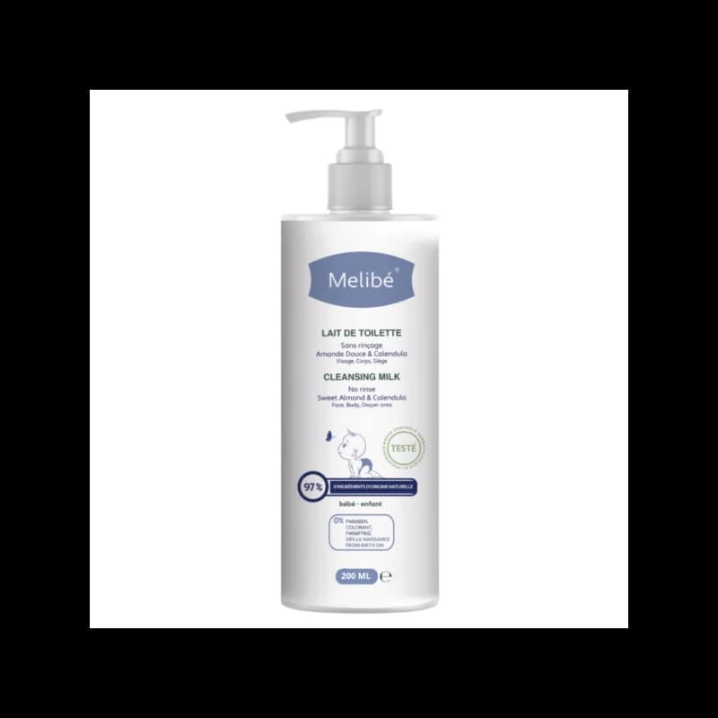 Melibé Bebe Lait de Toilette 200ml