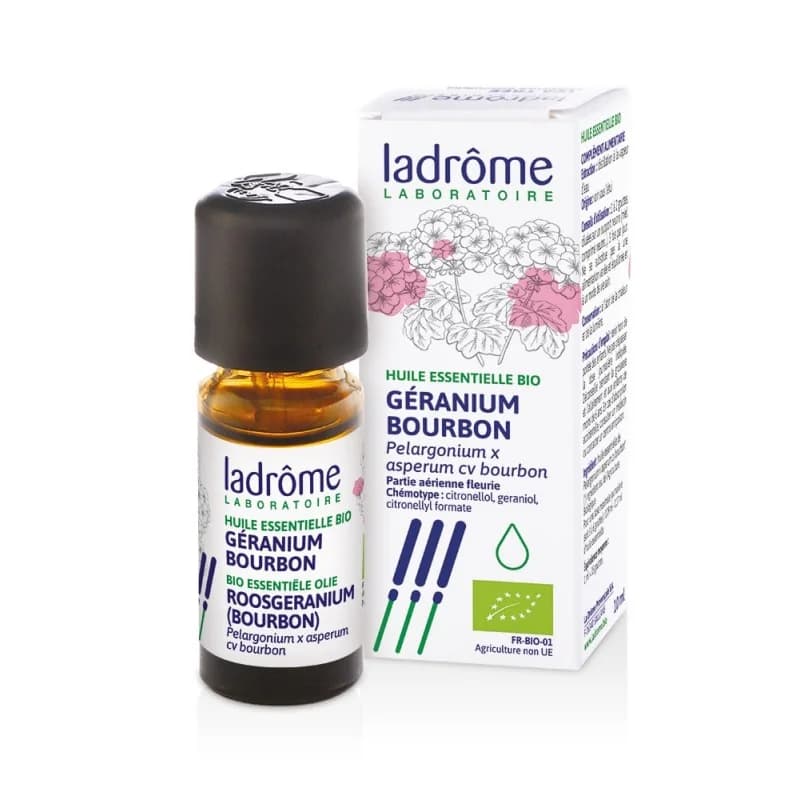 LADROME HUILE ESSENTIELLE DE GERANIUM 10ML