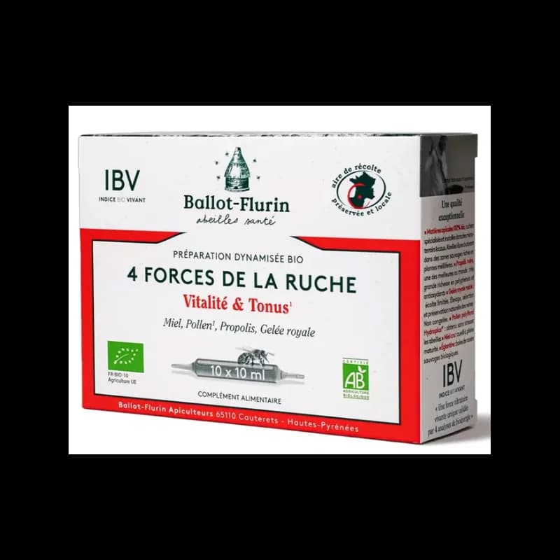 BALLOT-FLURIN PREPARATION DYNAMISEE 4 FORCES RUCHES 100ML