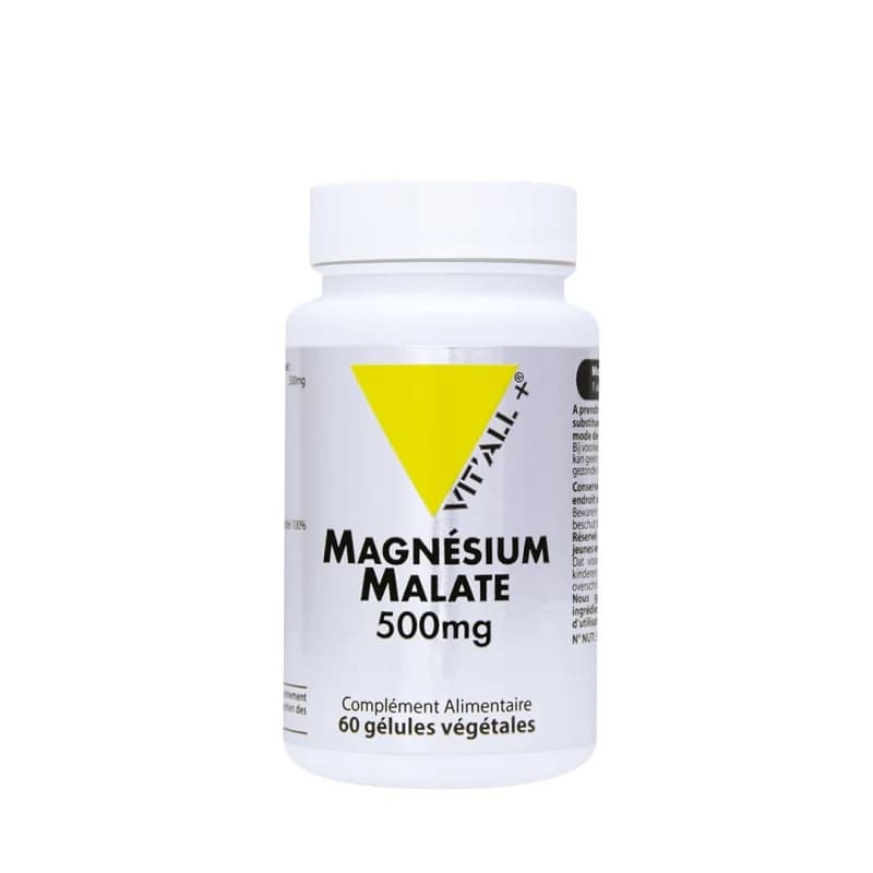 VIT’ALL+ MAGNESIUM MALATE 500MG / 60 GELULES
