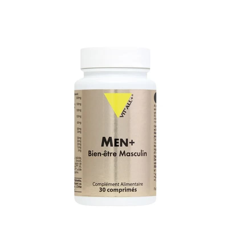 VIT’ALL+ MEN+  BIEN-ÊTRE MASCULIN 30 COMPRIMES