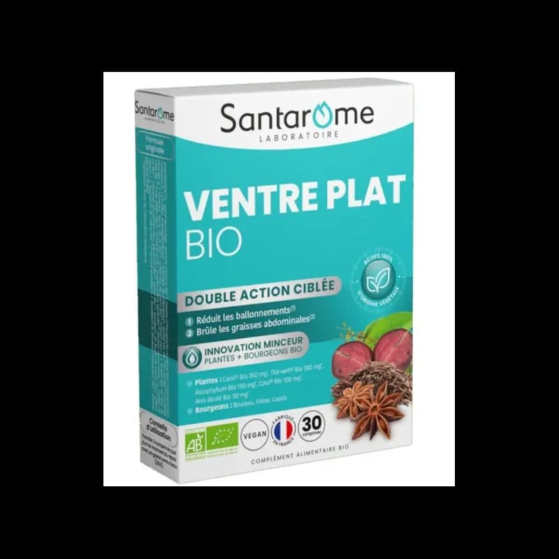 SANTAROME VENTRE PLAT 30 GELULES