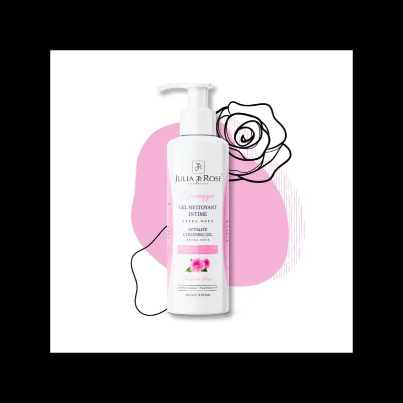 Julia & Rose Gel Intime Rose 200ml