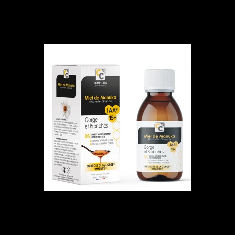 Comptoirs & Compagnie SOLUTION BUVABLE GORGE ET BRONCHES 100ML