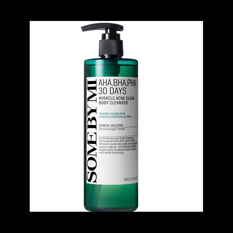 SOME BY MI AHA-BHA-PHA 30 DAYS MIRACLE ACNE CLEAR BODY CLEANSER 400ML