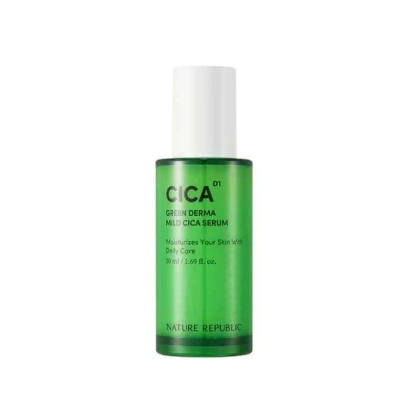 NATURE REPUBLIC CICA GREEN DERMA MILD CICA SERUM 50 ML