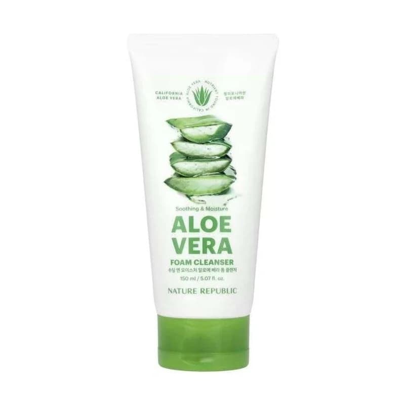 NATURE REPUBLIC ALOE VERA MOUSSE NETTOYANTE 150 ML