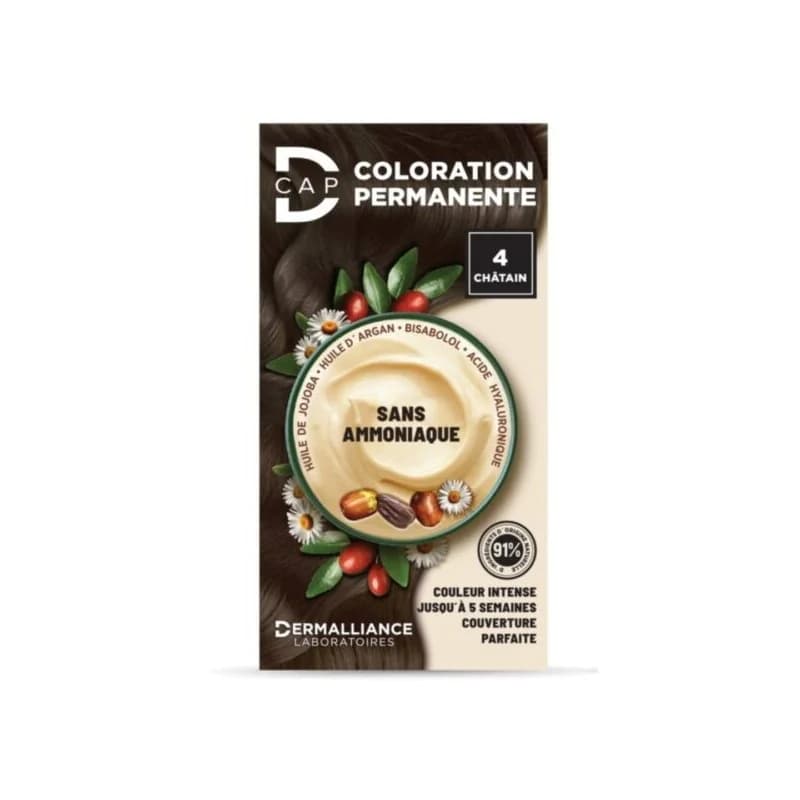 D-CAP Coloration N°4 Chatain