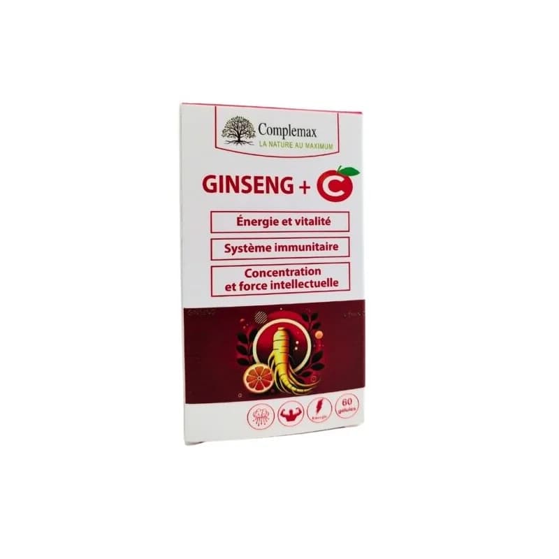 Complemax Ginseng + C 60 Gelules