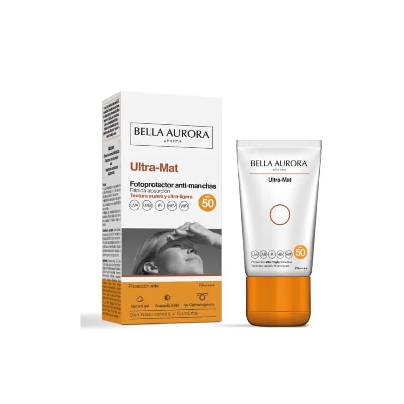Bella Aurora Ultra-Mat Ecran Solaire Gel Spf50+ 50ml