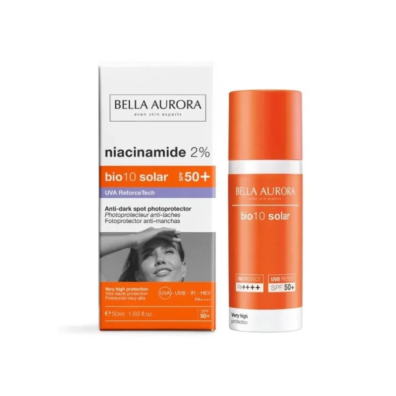 Bella Aurora Bio10 Solar Niacinamide 2% spf50+ 50ml