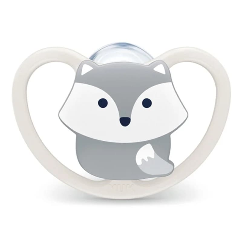 Nuk Sucette Space Silicone Renard 0-6 Mois