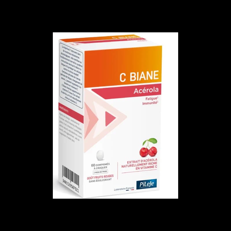 PILEJE  C Biane Acérola - 60 comprimés