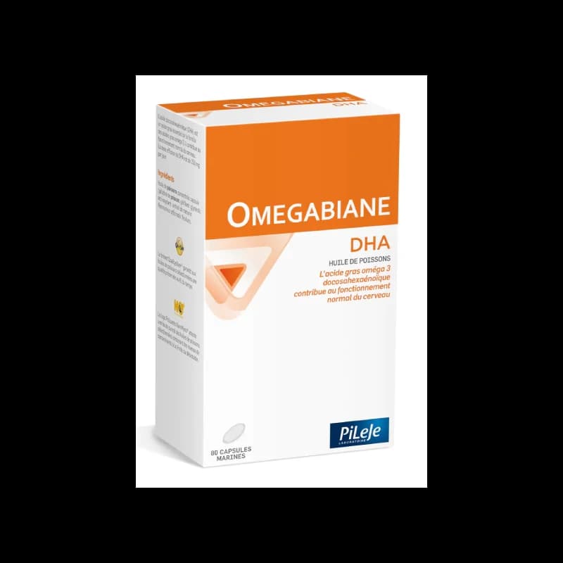 PILEJE Omegabiane DHA 80 capsules