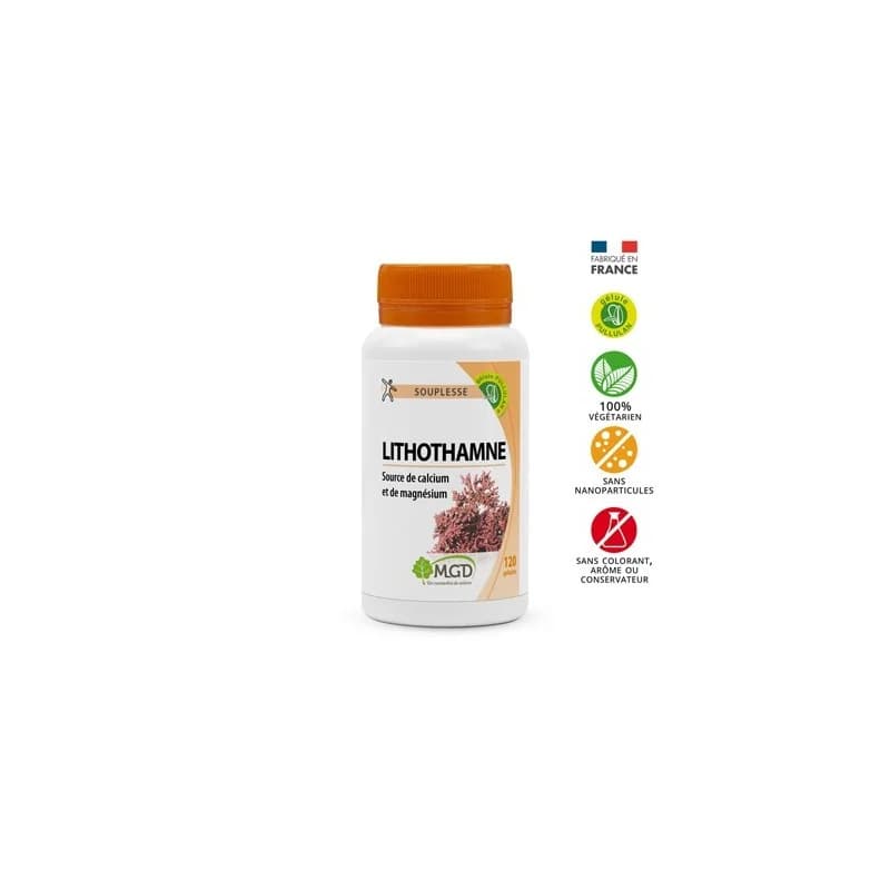 MGD NATURE Lithothamne 200 gélules