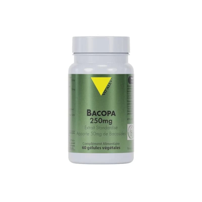 VIT’ALL+ BACOPA MONNIERI 250MG 60 GELULES